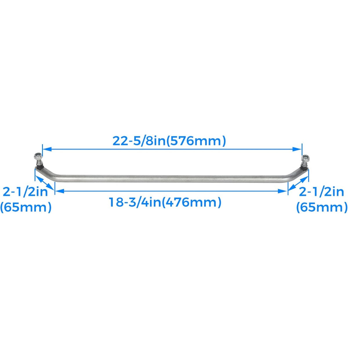 Steering Tie Rod Linkage Assembly Compatible with John Deere GT225 GT235 GT235E GT245 GX255 LX280 LX289 Replace For Part Number AM133800 14M7455