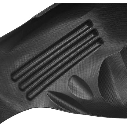 Front Left Inner Fender Liner Compatible with 2010-2019 Ford Police Interceptor/Special Service Police/Taurus Replacement for BG1Z16103AFO1248144 Plastic(PE) Unfinished Black Left Side
