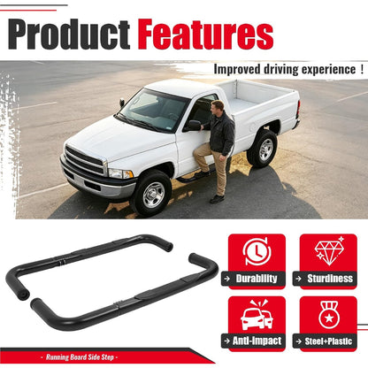 Running Board Step Compatible with 1994-2002 Ram 1500/2500/3500