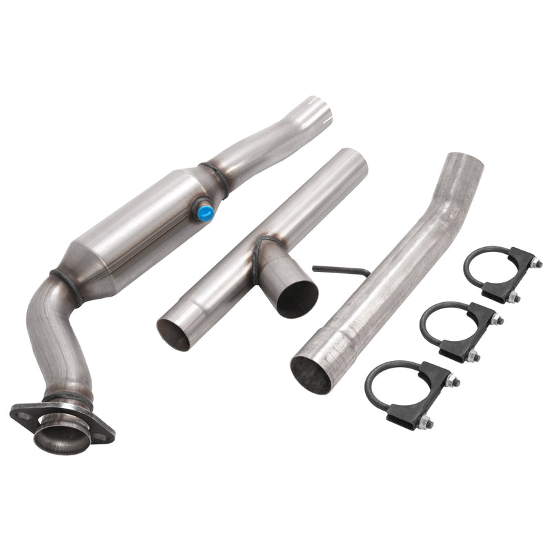 For Ford F150 4.2L V6 2005-2008 Front Right Side Catalytic Converter W/ Hardware-junior