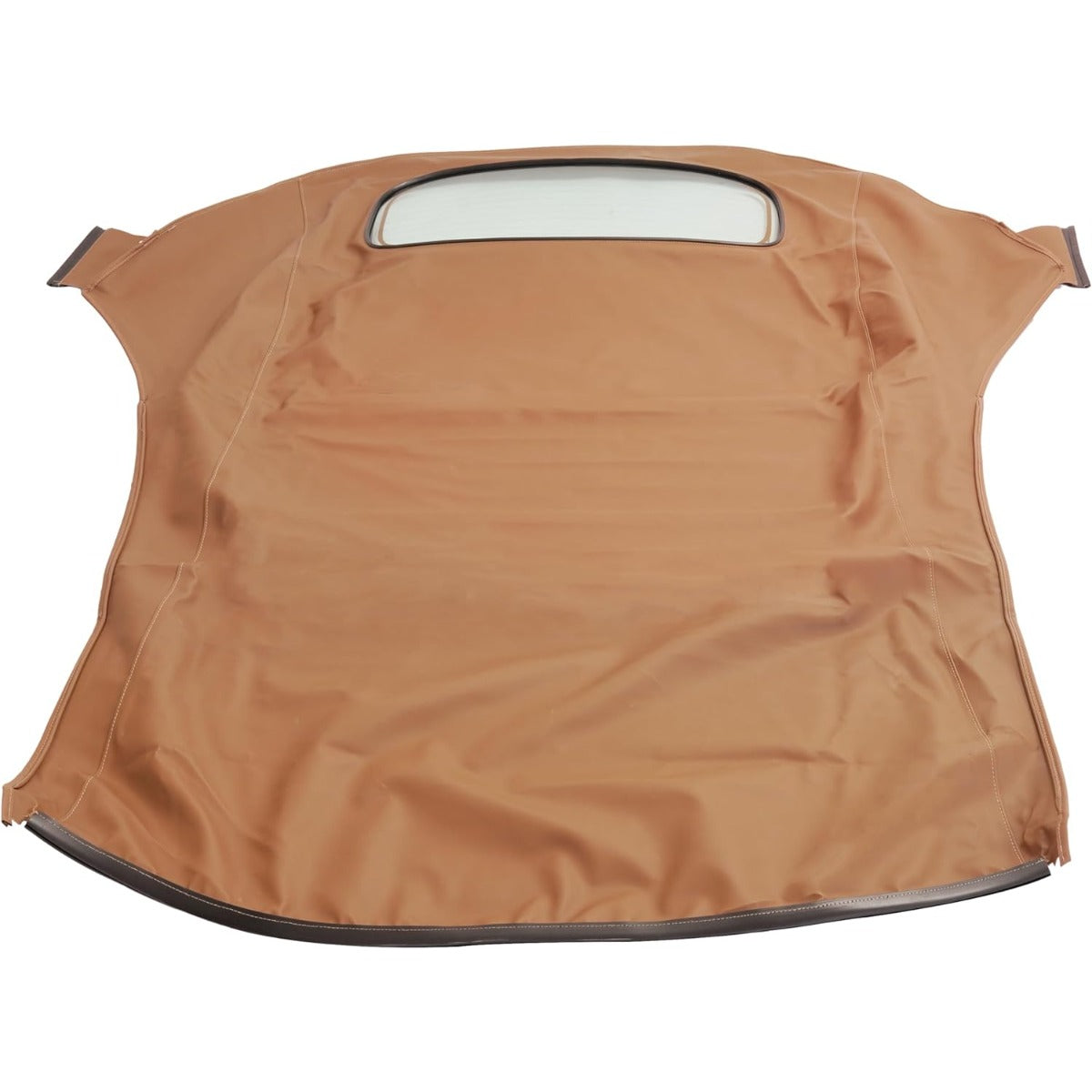 Convertible Soft Top for  2003-2010 Volkswagen Beetle Replacement Soft Roof with Clear Heated Glass Window Tan Sailcloth Vinyl