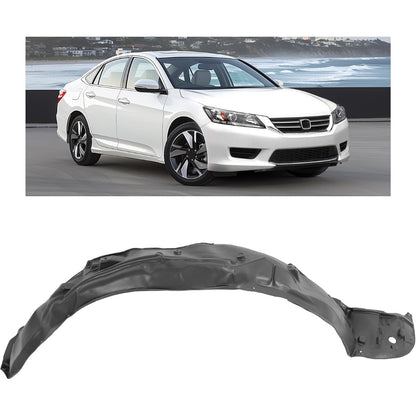 HECASA Front Inner Fender Liner Compatible with 2013-2015 Honda Accord Sedan Replacement for 74100T2AA00 HO1249150, Splash Shield Guard Right Passenger Side