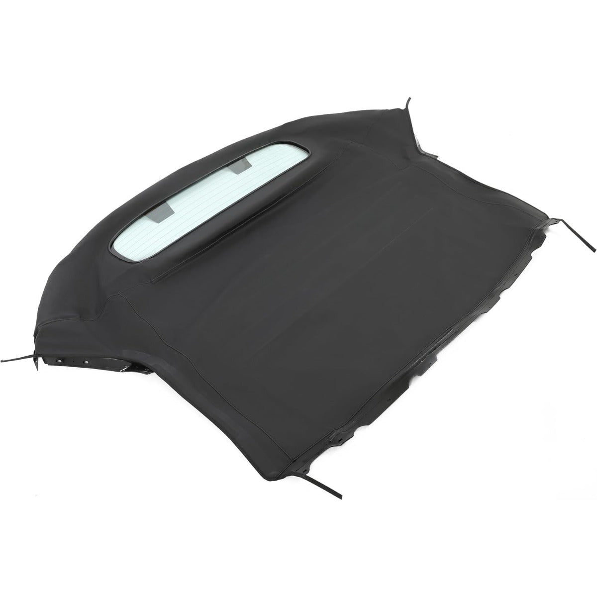 Convertible Soft Top for 2003-2009 Nissan 350Z, Black Color with Clear Heated Glass Window, Sailcloth Vinyl Soft Roof Replacement