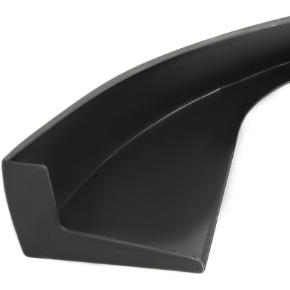 KUAFU 3Pcs Front Bumper Lip Compatible with 2005-2009 Ford Mustang V8 GT 2-Door Spoiler Splitter Valance Chin Air Dam Body Kit -Matte Black