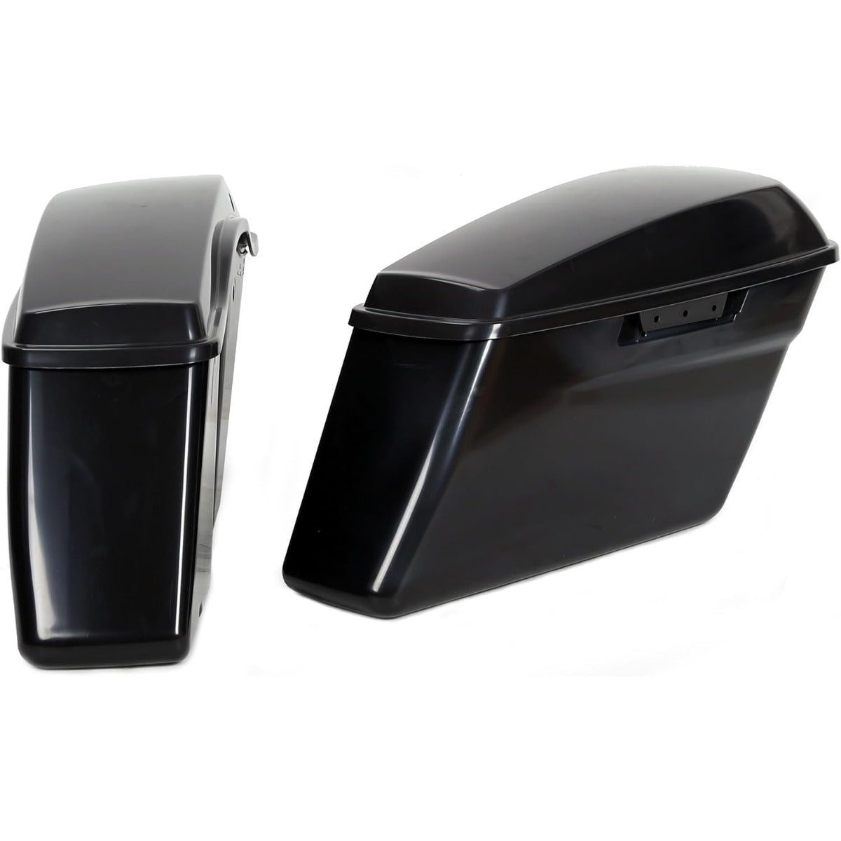 Black Hard Saddlebags Saddle Bags W/O Hardware  for 2014-2024 Harley Davidson Touring Models (Unpainted Saddlebags W/O Hardware)