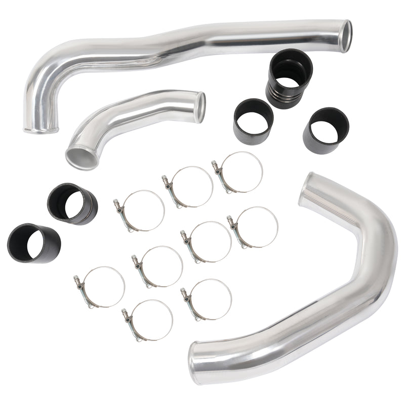 Intercooler Pipe Boot Kit For Ford F250 Super Duty 08-10 6.4L Powerstroke Diesel-junior