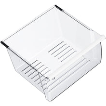 2188656 Replacement Crisper Drawer (Upper) Compatible with Whirlpool Kenmore Refrigerator Upper Bin with Humidity Control Plastic (PS) Clear LYOP-047