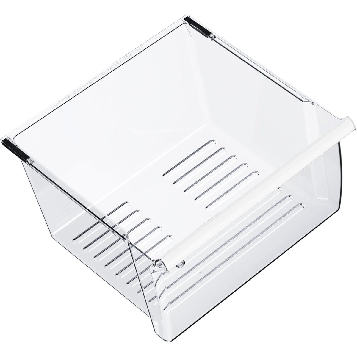 2188656 Replacement Crisper Drawer (Upper) Compatible with Whirlpool Kenmore Refrigerator Upper Bin with Humidity Control Plastic (PS) Clear LYOP-047