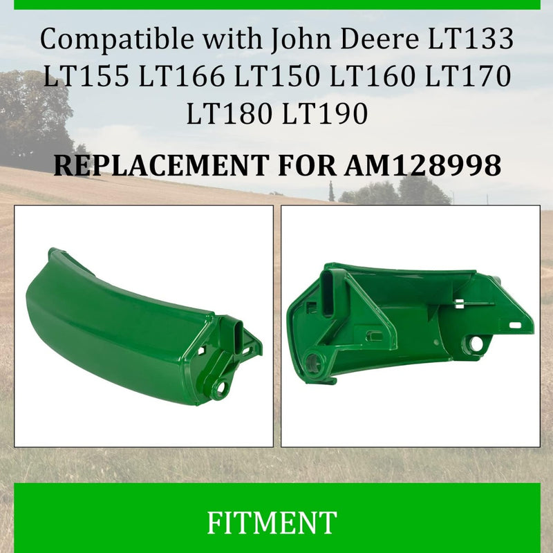 HECASA Front Bumper Compatible with John Deere LT133 LT155 LT166 LT150 LT160 LT170 LT180 LT190 LT Series Replacement for AM128998