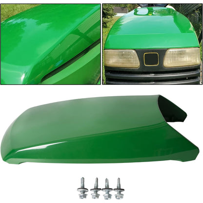 New Upper Hood & Front Bumper W/Hardware Compatible with John Deere LT133 LT155 LT166 LT150 LT160 LT170 LT180 LT190 Replacement for AM132530 AM128998
