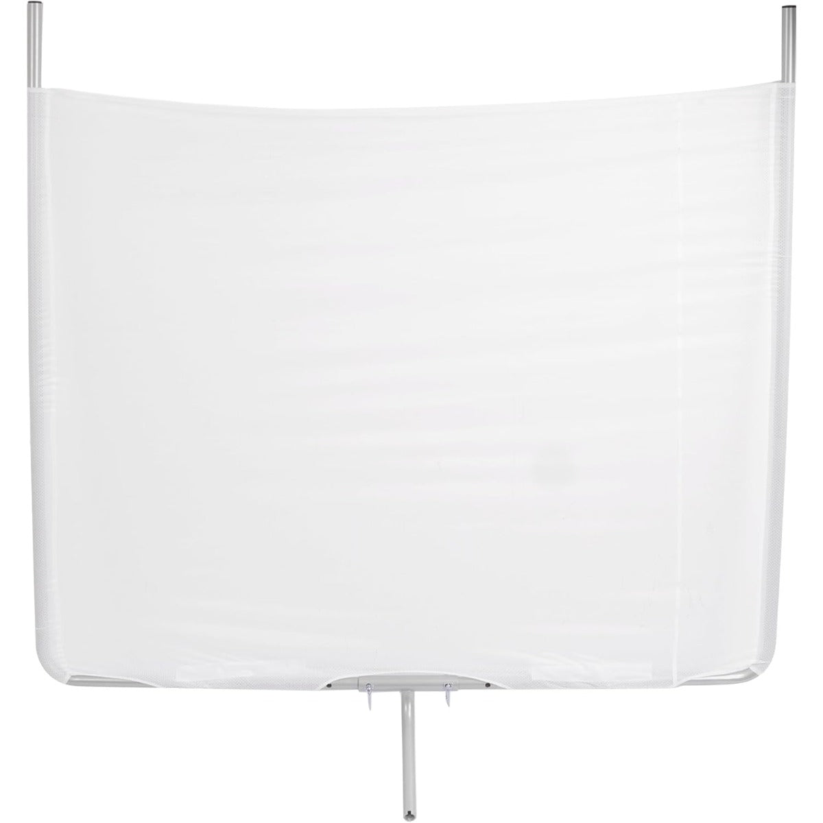 Boat Sun Shade Compatible with Boats 25 FT and Under Stern Boat Center Console Sun Shade Aluminium+Cloth -White