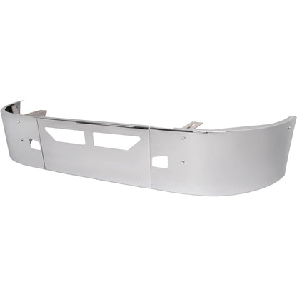 KUAFU Front Bumper Compatible with Kenworth T660 Chrome 16" Front Wrap