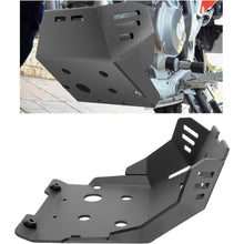 Black Motorcycle Skid Plate Compatible with 2021-2024 Honda CRF300L CRF 300L Engine Bash Bottom Guard Aluminum Protector 2022 2023