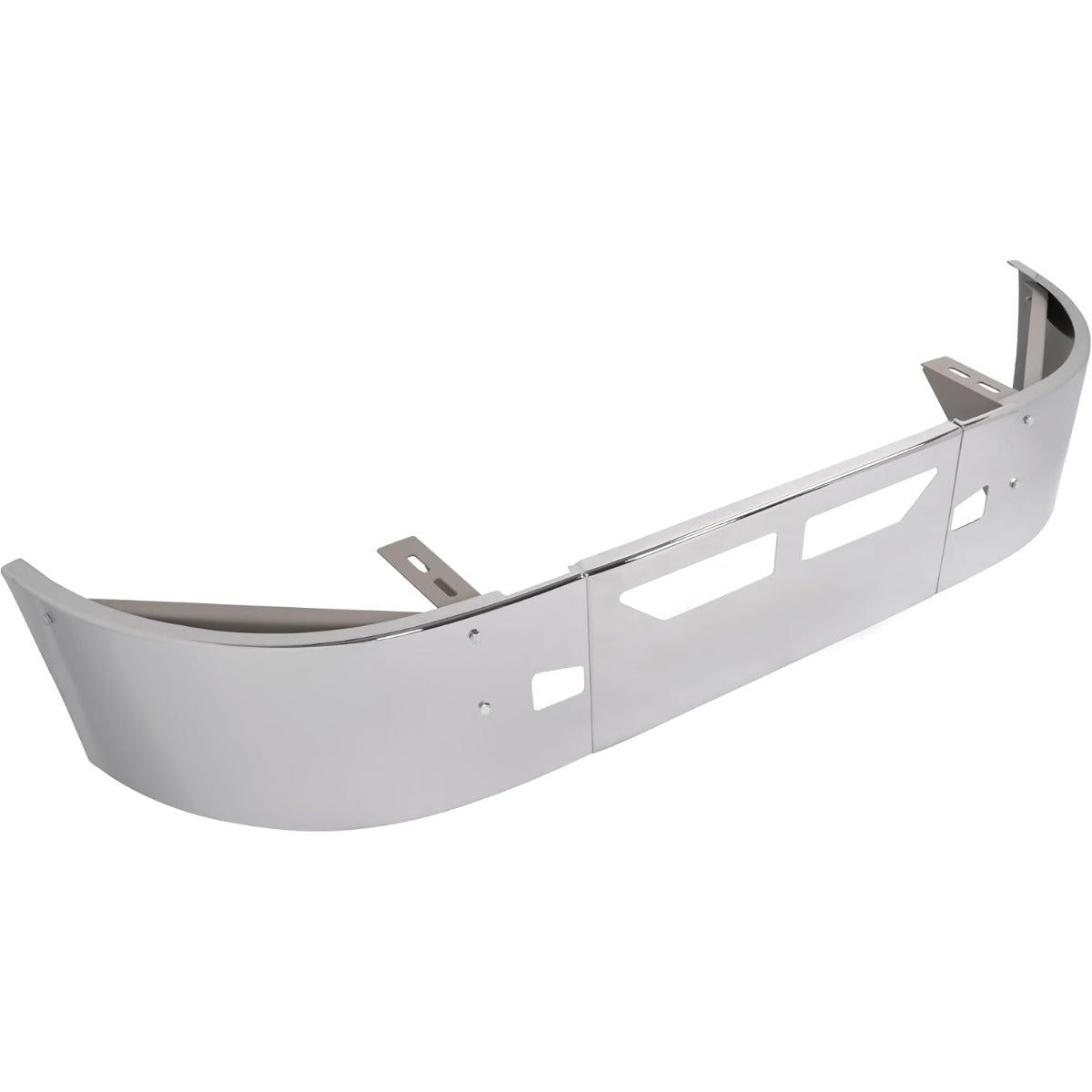 KUAFU Front Bumper Compatible with Kenworth T660 Chrome 16" Front Wrap