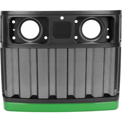 Front Tractor Grille Compatible with John Deere 5103 5303 5403 5203 5503 5203S 5610 5510N 5310N 5320N 5420 5603 5605 5705 Replacement for RE209912 Tractor Grill Assembly Plastic & Steel