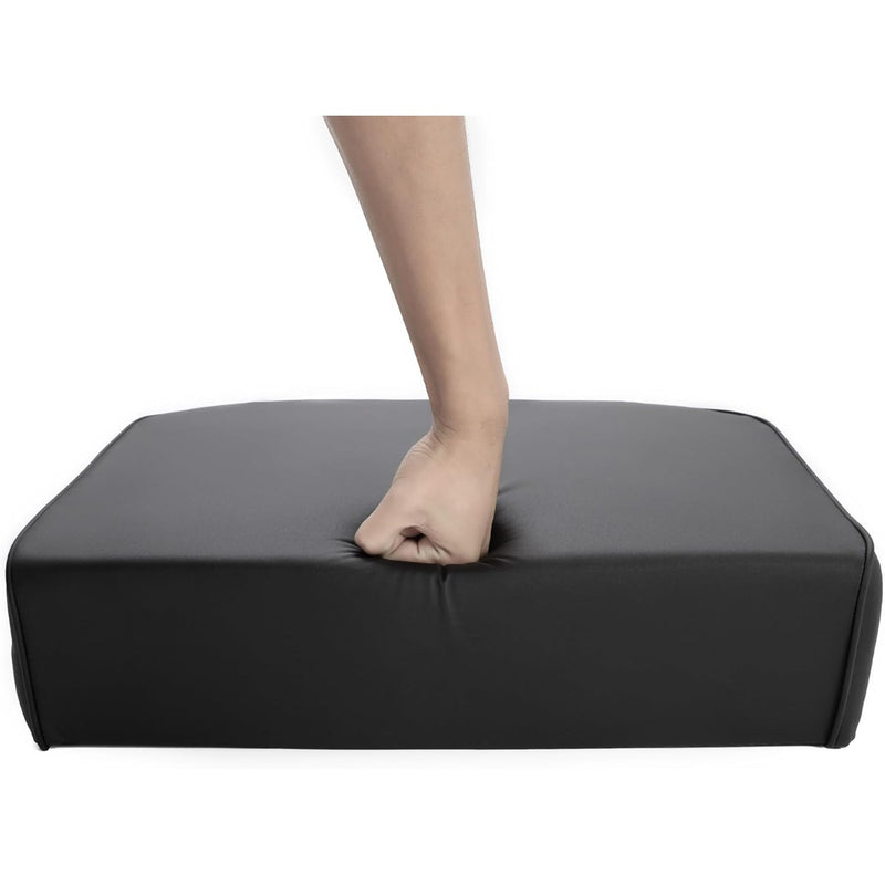 KUAFU Bottom Seat Cushion Compatible with John Deere Crawler Dozer 350 450 550 Tractor Plastic Black Replacement for AT18696