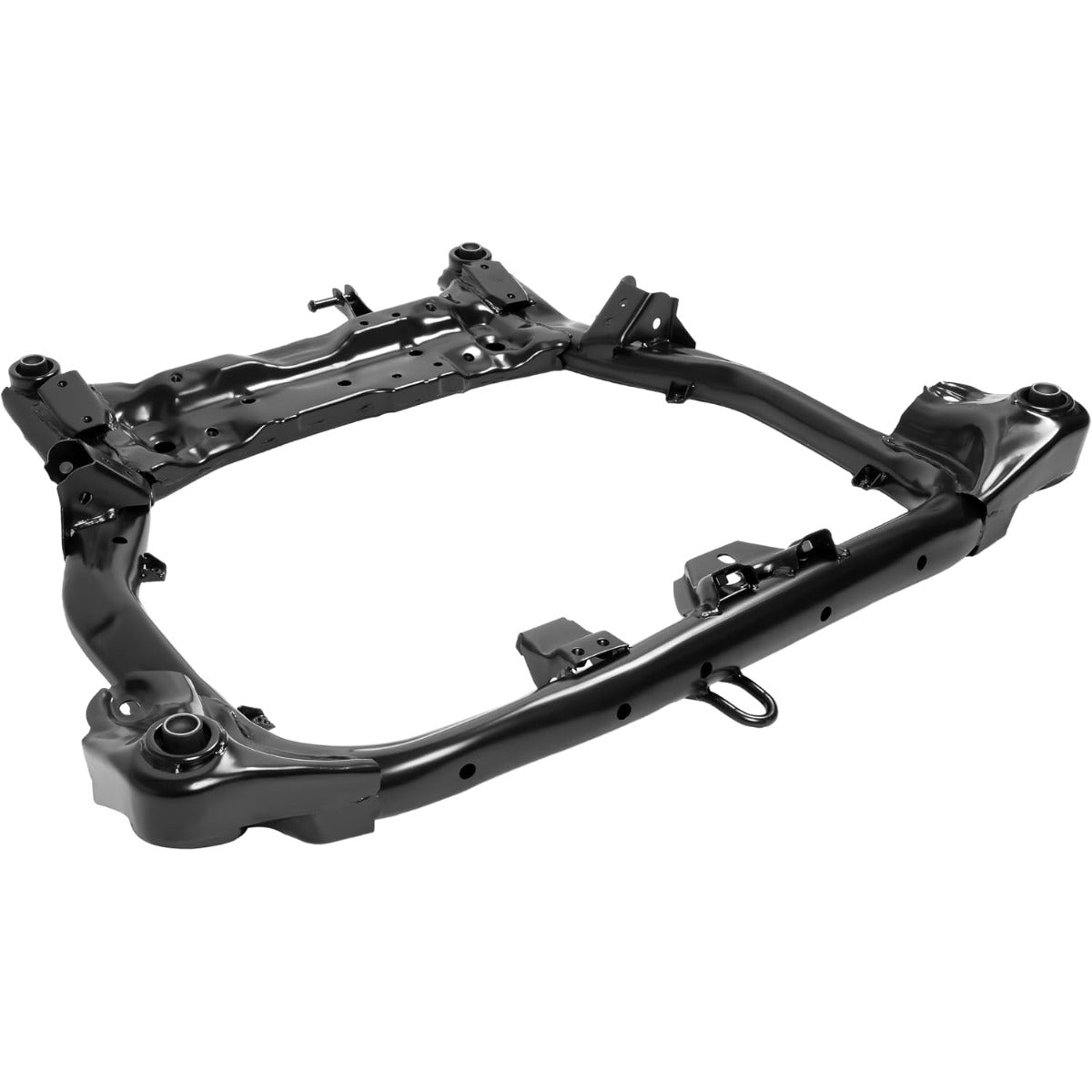 Front Subframe Crossmember Suspension Compatible with 2007-2010 Hyundai Elantra 4 Door Sedan Only Replacement for HY1226113 624052H030 Electrophoresis Steel Primed Black