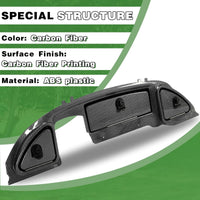 Load image into Gallery viewer, Kojem Dash Cover Compatible with 2008.5-Up Club Car Precedent Tempo Onward Golf Cart Carbon Fiber Three Door Dashboard Cover Dash Cap LYMP-100S-1
