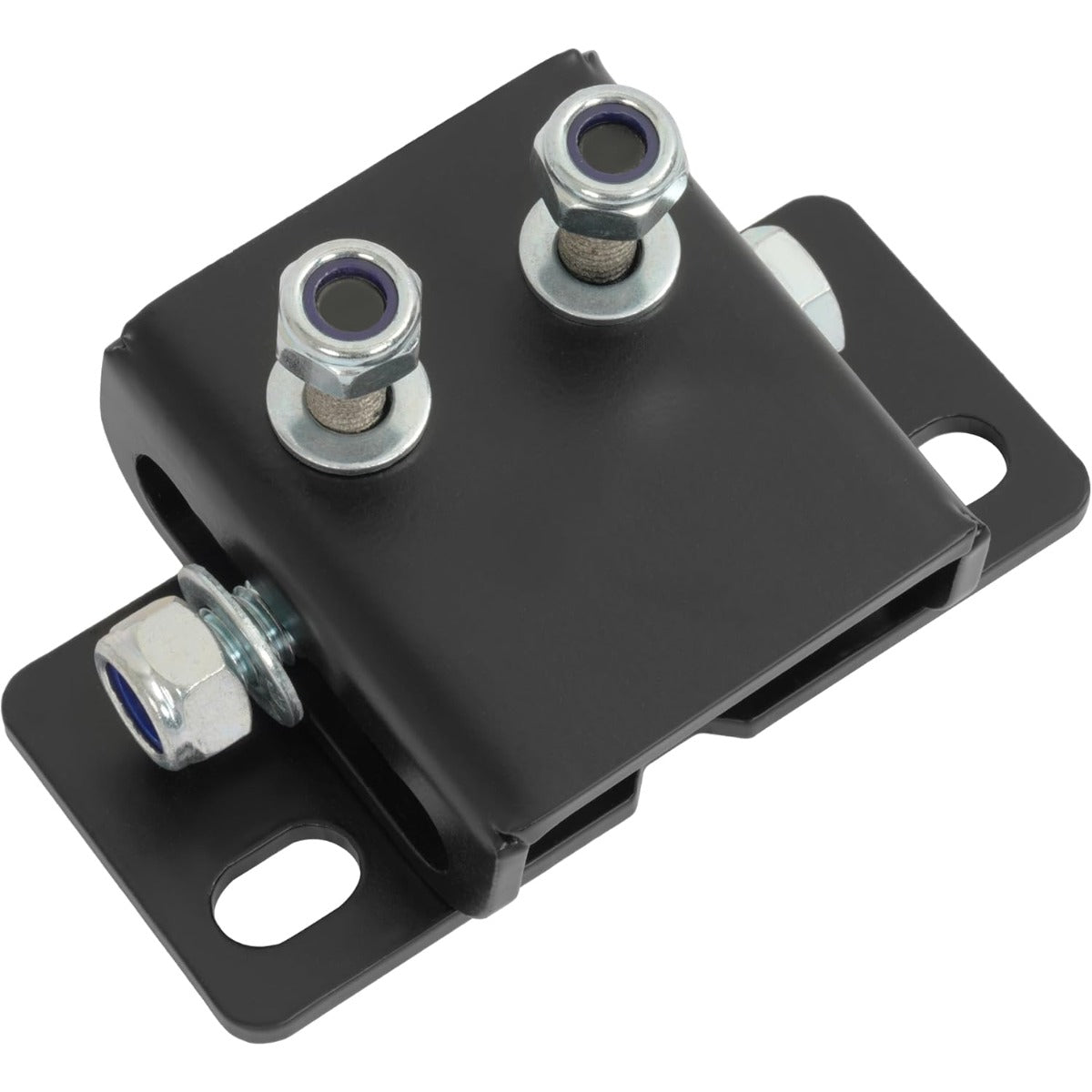 Transmission Bracket Compatible with Most GM RWD Vehicles and transmissions (Manual or Automatic), and Transmission crossmembers that Accept a Dual Stud Pattern with a 1-1/2″ Center spacing