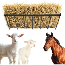 KUAFU Hay Feeder Goat Wall Mount Sheep Hay Rack Horses Feeding Trough Gallo