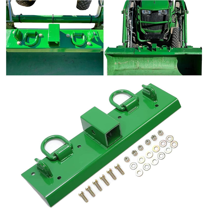 HECASA Tractor Grab Hooks 4.96" W × 21.93" L Compact Tractor Bolt on Grab Hooks Compatible with John Deere John Deere 4100 4010 4110 4115 2320 2520 2720 2025r 2032r 2038r 2" Receiver