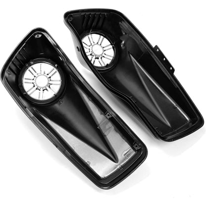 6.5" Saddlebag Saddle bag Speaker Lids   for Harley Davidson Touring Models 2014-2024 Road King, Road Glide, Street Glide, Electra Glide, Ultra-Classic FLT, FLHT, FLHTCU, FLHRC Pair