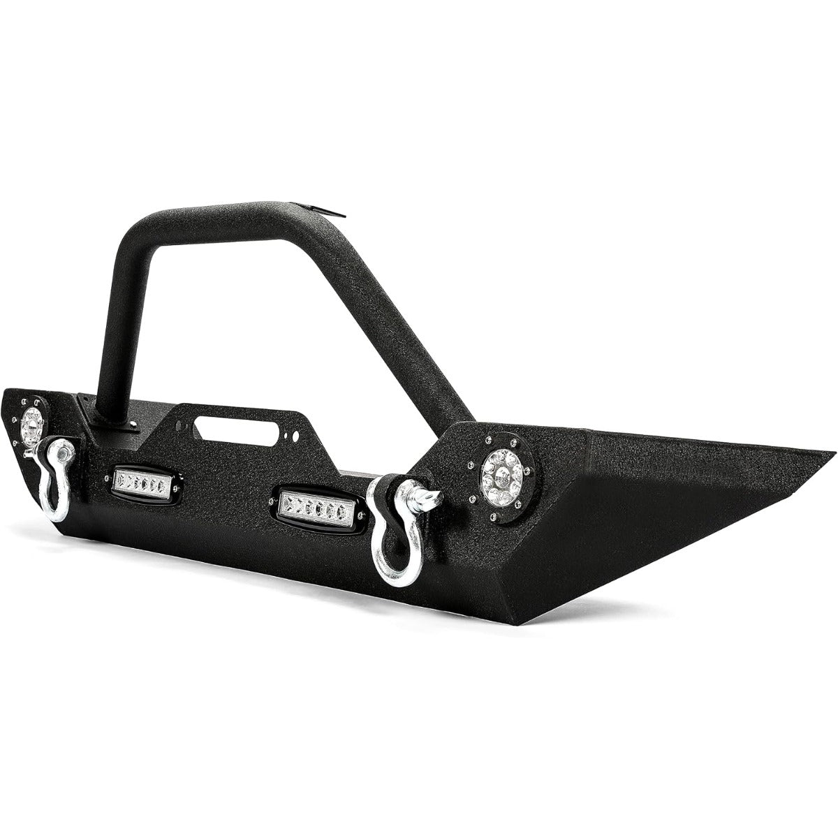 KUAFU Bumper Compatible with Wrangler JK Unlimited JL Gladiator JT