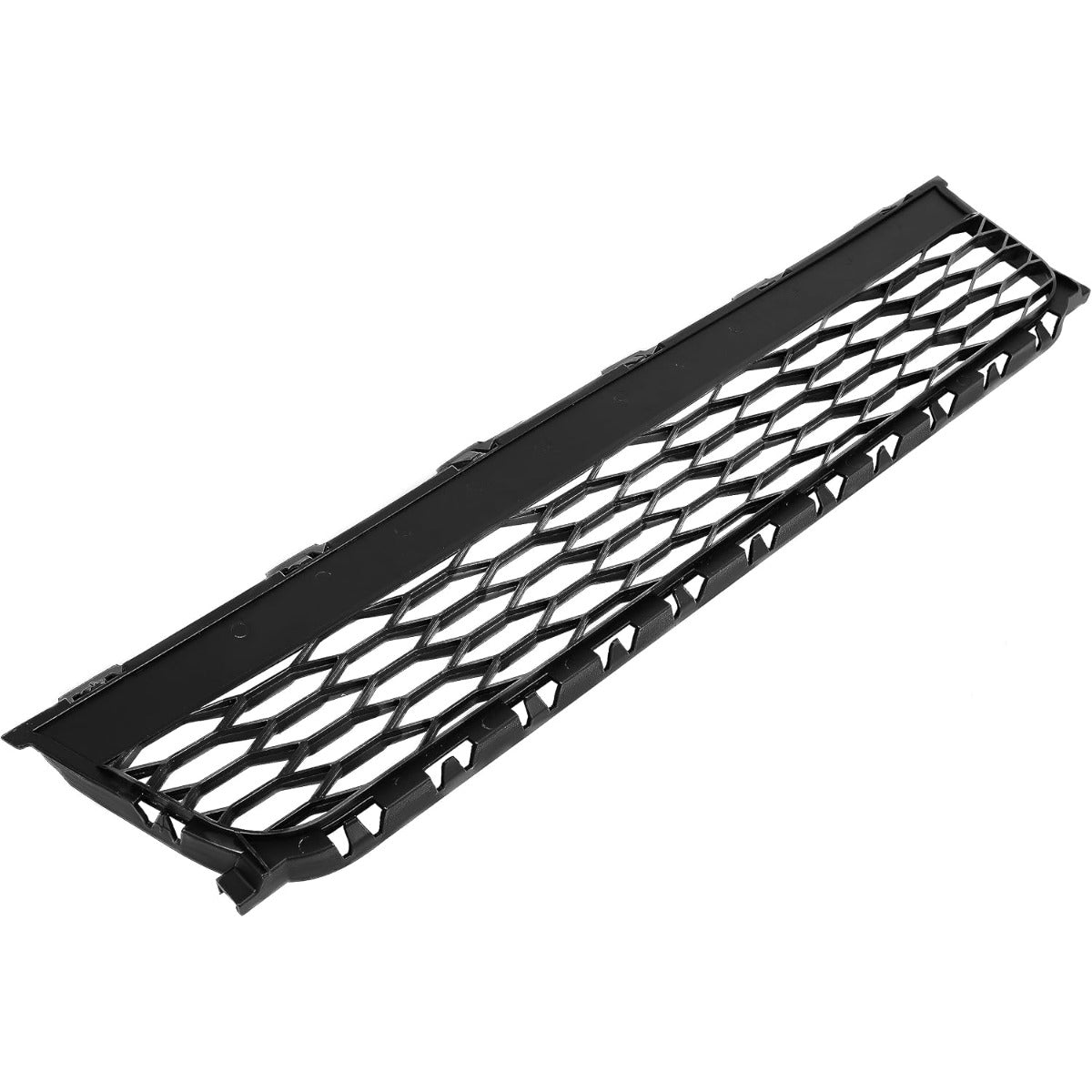 HECASA Front Bumper Lower Grille Grill Compatible with 2016-2017 Ford Explorer 2016-2019 Ford Police Interceptor Utility Replacement for FB5Z17K945AA Black PP