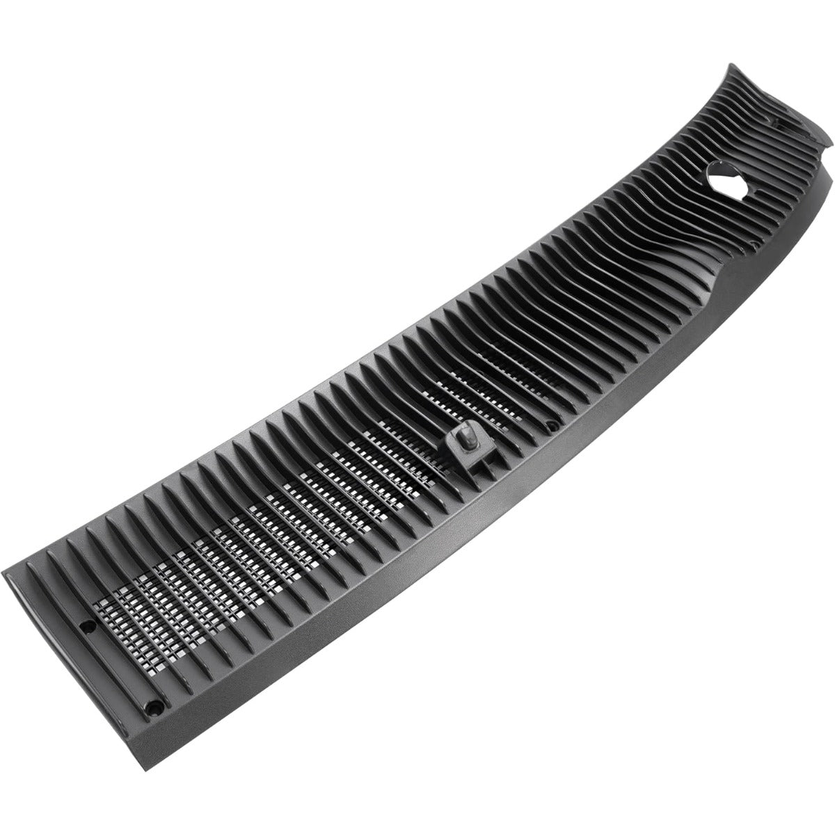 HECASA Front Left Windshield Wiper Cowl Panel Cover Compatible with 1992-2024 Ford E-Series E-150 E-250 E-350 Replace for 8C2Z15022A69AA F4UZ1502824A Window Wiper Cowl Panel Vent Grille Plastic Black
