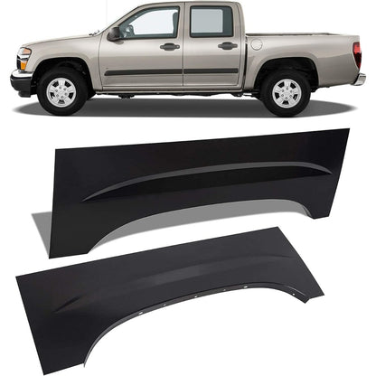 Rear Bed Wheel Arch Repair Panel Compatible with 1999-2007 Chevy Chevrolet Silverado GMC Sierra 1500 2500 3500 Pickup, Upper Wheel Quarter Patch Panel Driver & Passenger Side LYAM-370