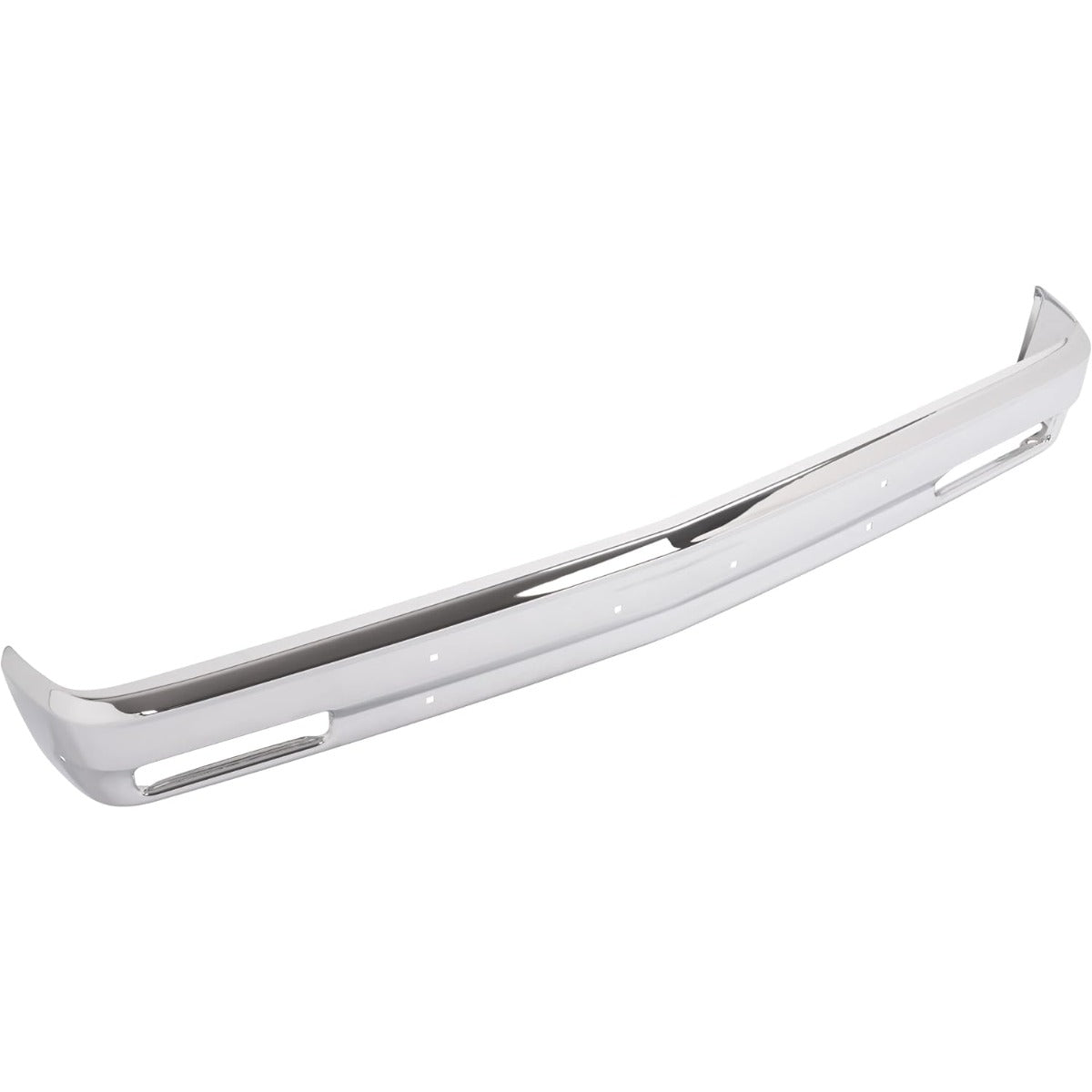 KUAFU Front Bumper Face Bar Compatible with 1982-1994 Chevy Chevrolet S10 Blazer GMC S15 Jimmy Sonoma W/License Plate W/O Impact Strip Holes Impact Bar Replacement for GM1002365 14033726