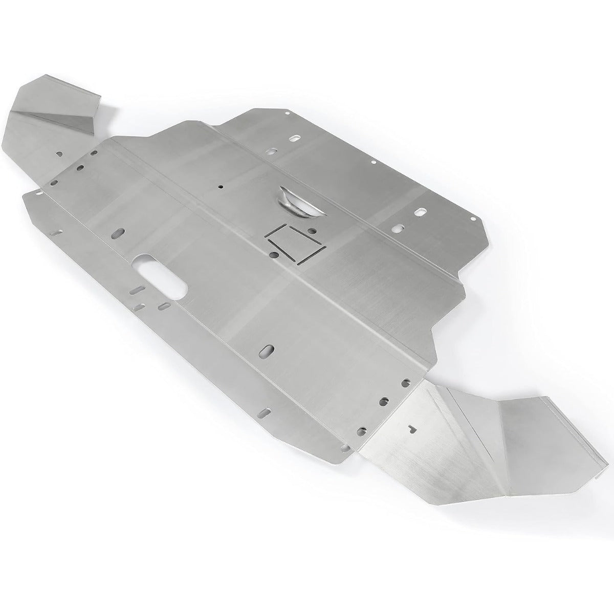 Skid Plate Silver Compatible with 1996-2008 Audi A4 S4 B5 B6 B7 Aluminum