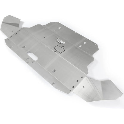 Skid Plate Silver Compatible with 1996-2008 Audi A4 S4 B5 B6 B7 Aluminum