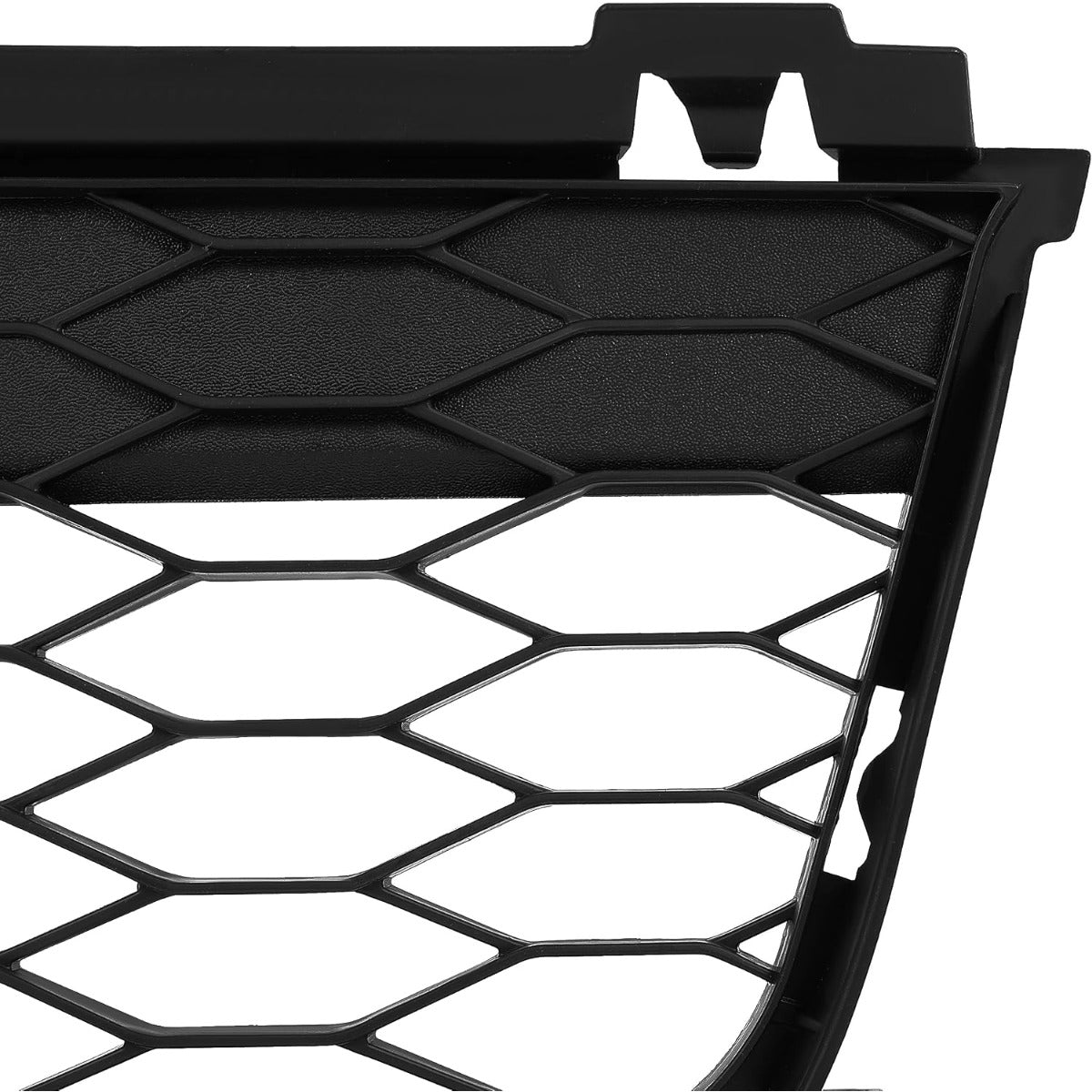 HECASA Front Bumper Lower Grille Grill Compatible with 2016-2017 Ford Explorer 2016-2019 Ford Police Interceptor Utility Replacement for FB5Z17K945AA Black PP