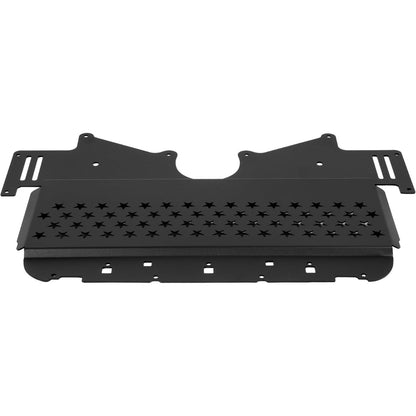 Oil Cooler Skid Plate Compatible with 2021-2024 BMW M2 M3 M4 G80 G82 G87 Aluminium Powder Coated Black