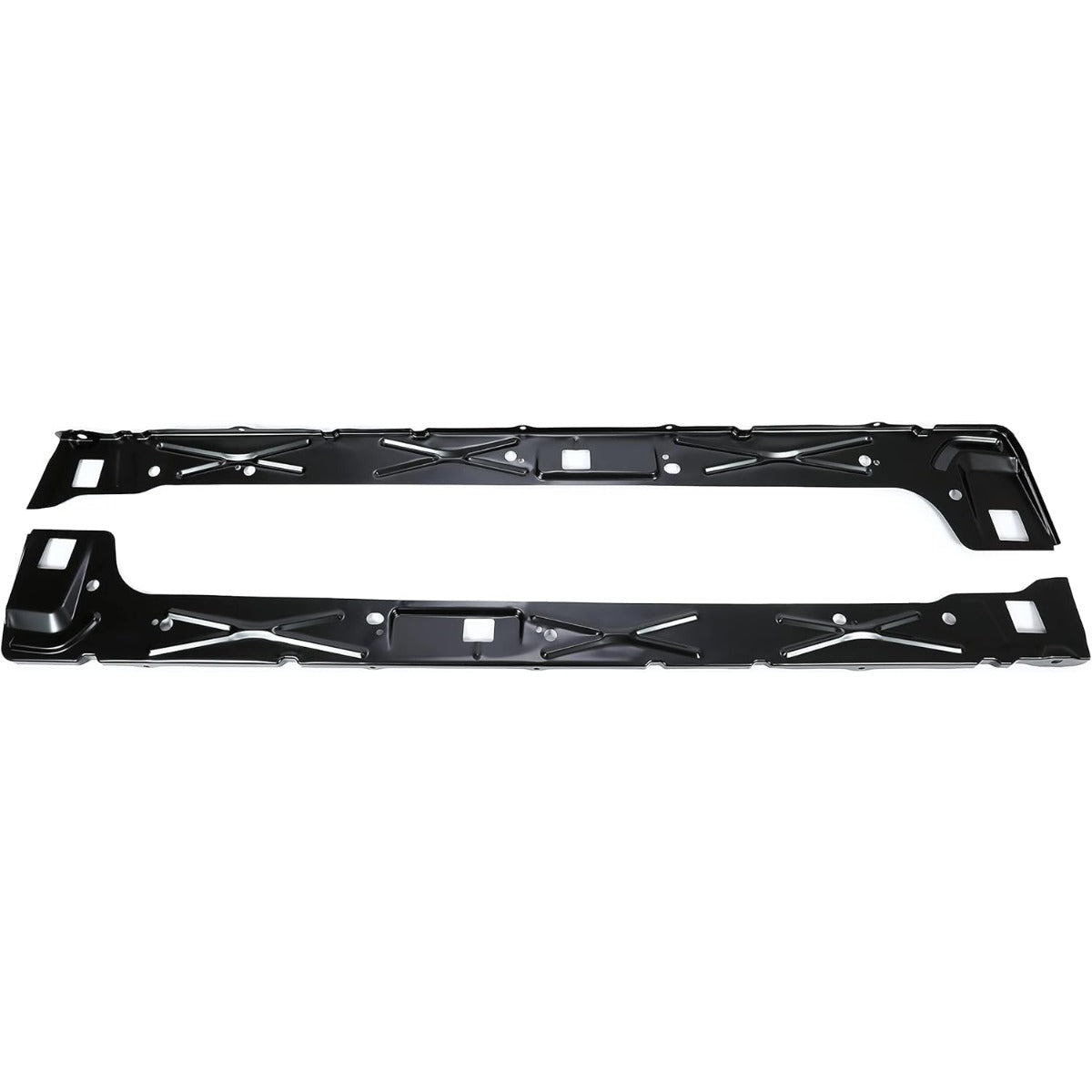 Inner Rocker Panels Pair Compatible with 1999-2018 Chevy Silverado/GMC Sierra 1500 2500 3500 Extended Cab Electrophoresis Steel Replacement for 22770480 GM1601111 22770479 GM1600111