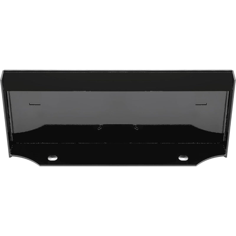 1/4" Mini Skid Steer Attachment Plate Compatible with Boxer Ramrod Toro Dingo Ditch Witch Finn Thomas Vermeer Tractor Loader Skid Steer 2" Receiver Hitch Mount Plate Steel Black
