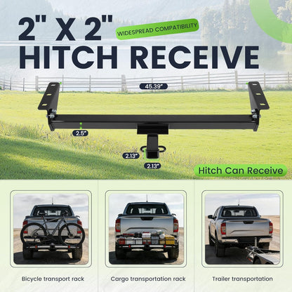 HECASA Class 3 Trailer Hitch Compatible with 2005-2024 Suzuki Equator