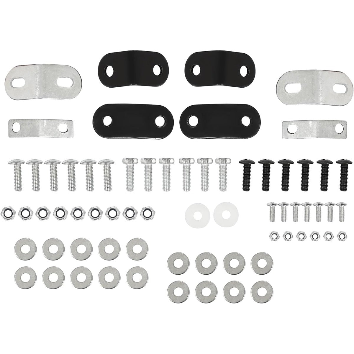 Red Plastic Front and Rear Fender Mud Guard Kit Compatible with 1999-2004 Honda 400EX Plastic