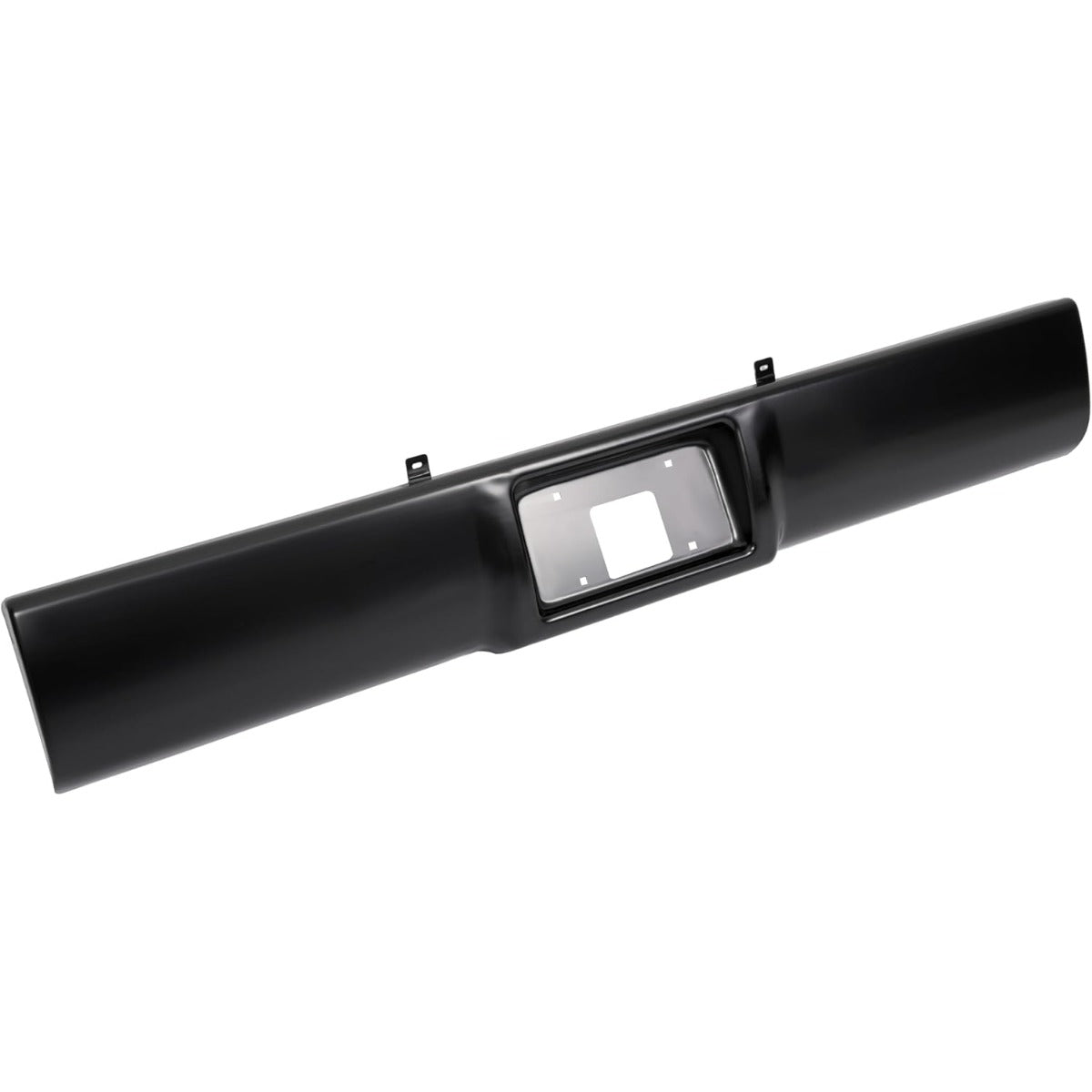 ALMULOO Roll Pan Compatible with 1992-1999 Chevy Chevrolet Suburban Tahoe Blazer C1500 C2500 K1500 K2500 GMC Yukon Steel Electrophoresis Black W/LED License Light