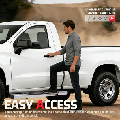 ALMULOO Step Compatible with 2019-2025 Sierra