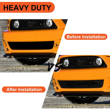 Bumper Lower Grille Compatible with 2013-2014 Ford Mustang Replacement for DR3Z17K945AB FO1036186 Front Bottom Bumper Grill Hood Mesh (W/O Appearance Package)