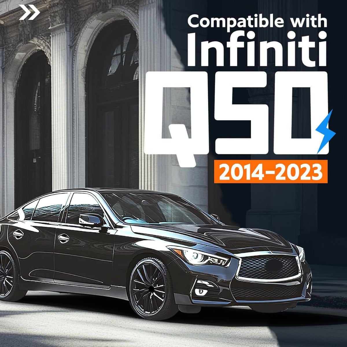 Front Fender Liner Inner Panel for 2014-2023 Infiniti Q50 Replacement for  Wheel Liner Splash Shield Guard Left & Right Side (Front Section)