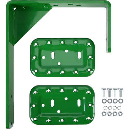 Tractor Step and Bracket Compatible with John Deere A B G 50 60 70 520 620 630 730 720 530 2510 2010 3020 4010 4020 (Bracket: A5234R, Step: A5233R)