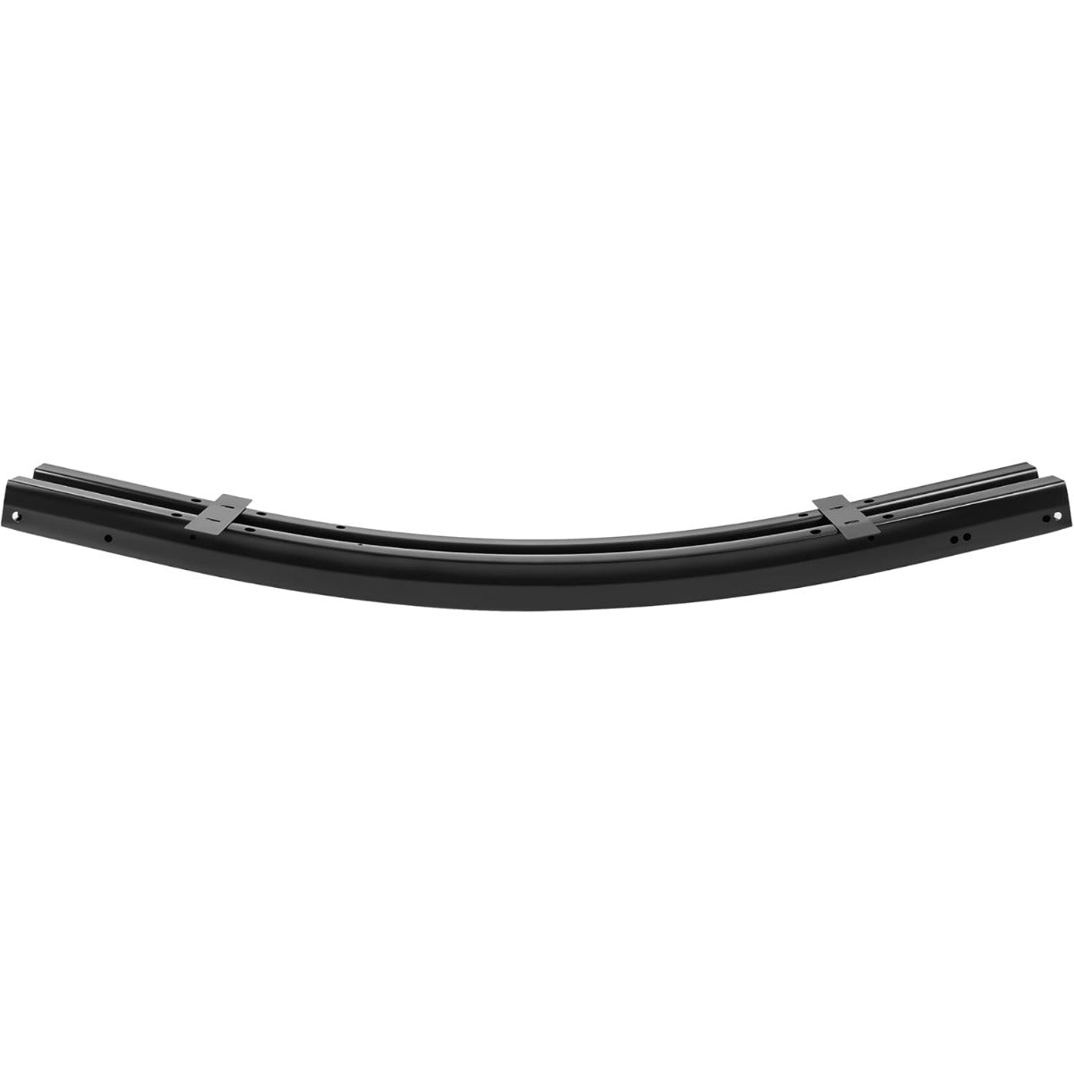 Front Bumper Reinforcement Compatible with 2005-2023 Chrysler 300 & Dodge Challenger Charger Magnum 68100209AE 68100209AF CH1006222 Bumper Impact Absorber Bar Black Electrophoresis Steel
