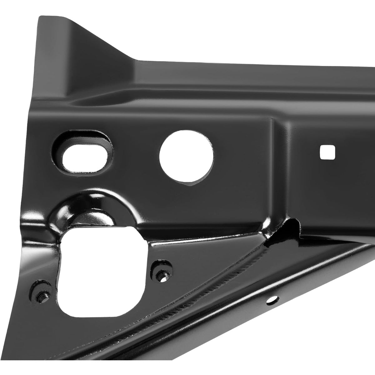 ALMULOO Frame Crossmember Compatible with 1997-2006 Jeep Wrangler TJ Fuel Tank Support Crossmember Black Steel