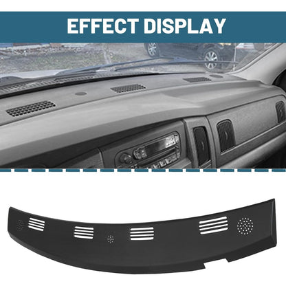 Dash Board Cover Compatible with 2002 2003 2004 2005 Dodge Ram 1500 2500 3500 ABS Plastic Textured Black