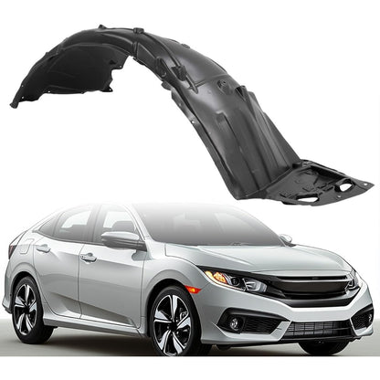 Front Fender Liner Inner Panel for 2016-2019 Honda Civic Replacement for  Wheel Liner Splash Shield Guard Passenger Right Side