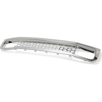Front Bumper Lower Grille Compatible with 2011-2014 GMC Sierra 2500HD 3500HD Replacement for GM1036166 25832387 Denali Style Chrome Silvery