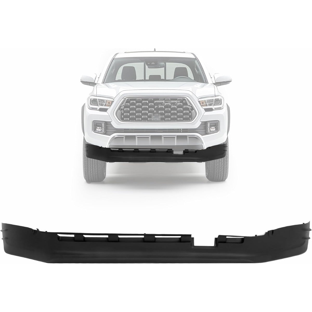 KUAFU Bumper Valance Panel Compatible with 2016-2023 Tacoma